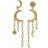 Maanesten Astrea Earrings - Gold/Labradorit/Pearls