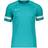 NIKE Dri-FIT Academy Short-Sleeve Football Top Men - Aquamarine/White/White/White