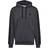 adidas Essentials Fleece 3-Stripes Hoodie - Dark Grey Heather/Black