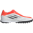 Adidas X Speedflow.3 Laceless Turf - Cloud White/Iron Metallic/Solar Red