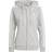 Adidas Essentials French Terry 3-Stripes Full-Zip - Medium Grey Heather/White