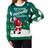 SillySanta Golfer Christmas Sweater Unisex - Green