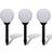 vidaXL 40864 Bedlampe 3stk