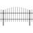 vidaXL Garden Fence with Spear Top 277720
