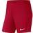 NIKE Park III Knit Shorts Women - University Red/White