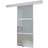 vidaXL - Skydedør Klart glas (76x205cm)