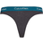 Calvin Klein Modern Cotton Thong - Heather/Topaz Gemstone