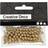 Creativ Company Wax Beads, 5 mm, 0,7 mm, gold, 100 pc/ 1 pack