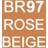 Touch Twin Brush Rose beige
