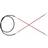 Knitpro Knit Pro KP47181 Zing: Fixed Circular Knitting Pins: 120cm x 2.00mm, 2mm, Pink