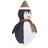 vidaXL Snow Penguin Christmas Lamp 60cm