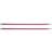 Knitpro KP47274 Zing: Knitting Pins: Single Ended: 30cm x 6.50mm, Aluminium, Multi-Colour, 6.5mm