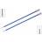 Knitpro Knit Pro KP47299 Zing: Knitting Pins: Single Ended: 35cm x 4.00mm, 4mm Blue