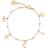Edblad Multi Charm Bracelet - Gold/Transparent