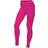 NIKE Dri-Fit One Mid-Rise Leggings Women - Raspberry Pink/White