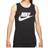 Nike Futura Icon Logo Vest T Shirt - Black