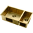 Tapwell TA7040 PVD Brass Kitchen Sink