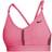 NIKE Dri-FIT Indy Light-Support Padded V-Neck Sports Bra - Gypsy Rose/Pomegranate/Gypsy Rose/Black