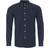 FARAH Brewer Slim Fit Organic Cotton Oxford Shirt - Navy