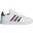 Adidas Kid's Grand Court Tiger Print - Cloud White/Core Black/Acid Red