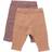 Pippi Leggings 2-pack - Burlwood (5877-433)