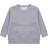 Larkwood Baby's Crew Neck Sweatshirt with Shoulder Poppers - Grey Heather