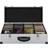 vidaXL Case for 80 CDs Aluminium Box