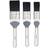 Harris Seriously Good Gloss Paint Brush 3 Pack Grey