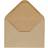 Creativ Company kuvert 11,5 x 16 cm 10 st 110 g beige
