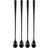 Maku Stainless Steel Latteske 26.5cm 4stk