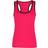 Tridri Panelled Fitness Vest Women - Hot Pink/Black