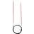 Knitpro KP47091 Zing: Fixed Circular ting Pins: 60cm x 2.00mm, 2mm Pink