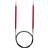 Knitpro KP47192 Zing: Fixed Circular Knitting Pins: 120cm x 5.50mm, 5.5mm Brown