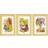 Vervaco Counted Cross Stitch: Butterflies and Flowers (Set of 3) NA, 8 x 12cm