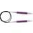 Knitpro Zing Rundpinde Aluminium 150cm 10,00mm 59in US15 Ruby