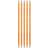 Knitpro Trendz Strømpepinde Akryl 20cm 4,00mm 7.9in US6 Orange