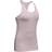 Under Armour HeatGear Racer Tank - Oud Roze Polyester