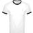 FARAH Vintage Groves Ringer T Shirt White