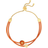 Tory Burch Kira Slider Bracelet - Gold/ Mango