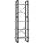 vidaXL 5-Tier Bogreol 175cm