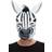 Smiffys Zebra Latex Mask