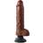 Pipedream King Cock Vibrating Cock With Balls Brown 25,5 cm