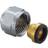 Gelia TA 3006159022 Klämringskoppling halvkoppling, förkromad 10xG15