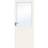 Swedoor Advance-Line Charisma D100 GW13 Inderdør Klart glas S 0502-Y (90x210cm)