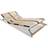 vidaXL 28 Slatted Bed Base Adjustable Head & Foot Sängram 90X200cm