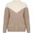 Part Two Mynte Knitted Pullover - Neutral Colorblock