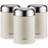 Tower Infinity Stone Cream Kitchen Container 3pcs