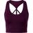 Tridri Seamless 3D Fit Multi Sport Reveal Sport Bra - Mulberry