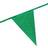 Globos Flaggirlang Grön Glitter 600 cm