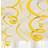 Amscan 67055-09-55 55 cm Plastic Swirls Decorations